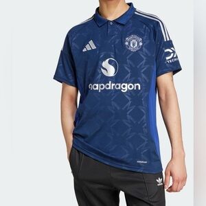 adidas [M] Manchester United 2024/25 Men's Away Authentic Jersey IU1391